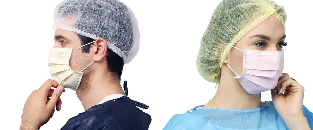 Round Ear Loops Face Mask